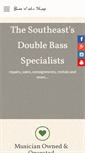 Mobile Screenshot of bassviolinshop.com